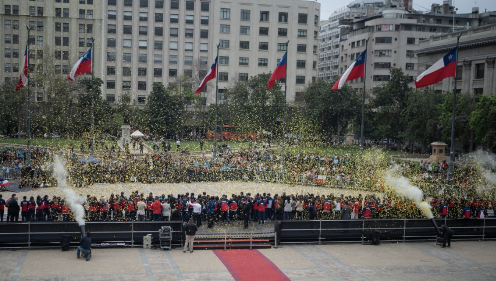 Presidente Boric recibió al Team ParaChile en La Moneda tras histórica participación en los Parapanamericanos Santiago 2023