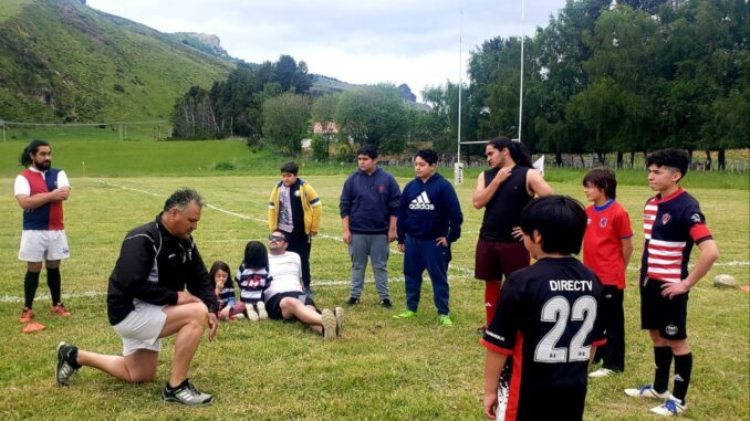 Exitosa Clínica de Rugby realizó Waka Patagonia en el Lodge Cinco Ríos