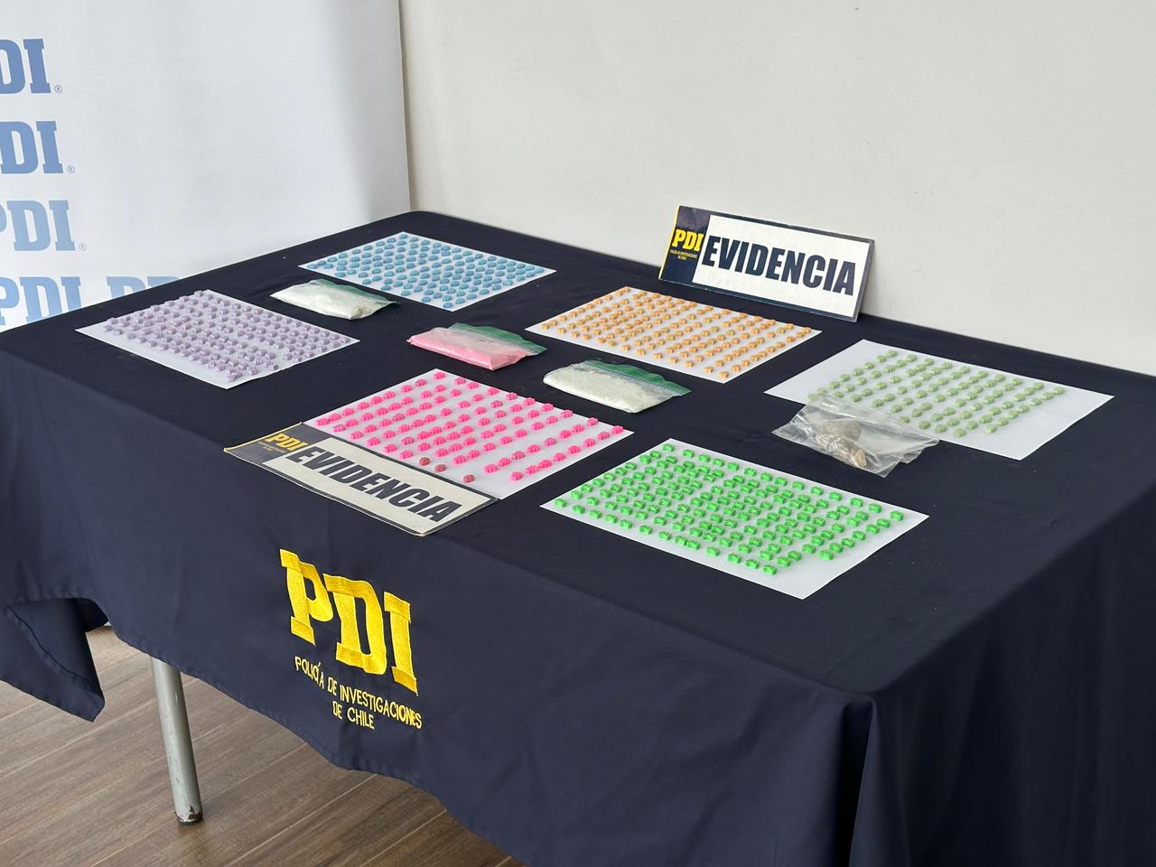 PDI incautó más de 680 comprimidos de MDMA...<span class="font-thin text-xs"> [Leer más]</span>