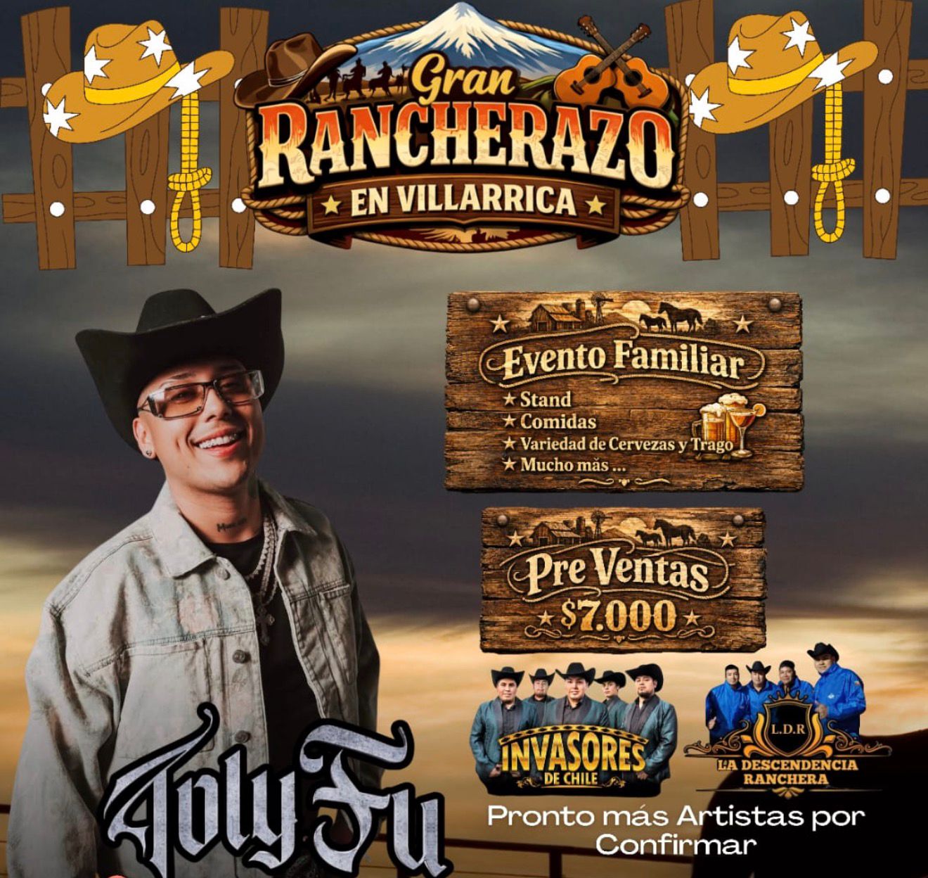 En Villarrica ya se alistan para el Gran Rancherazo del verano