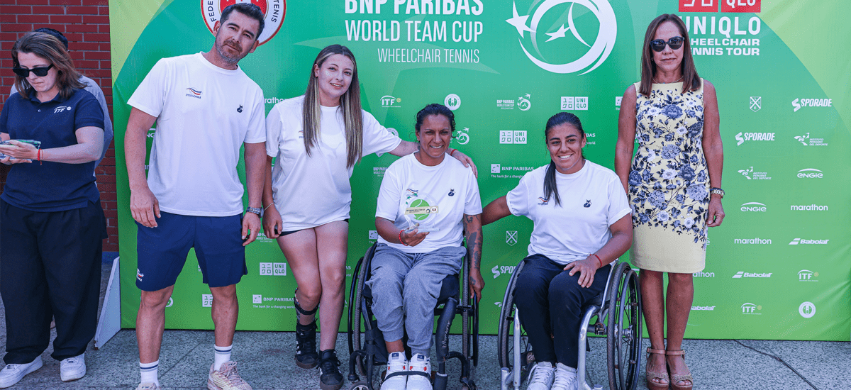 Chile brilló en Lima y tendrá histórica presencia en el Mundial de Tenis en Silla de Ruedas