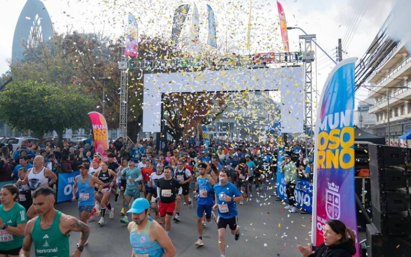 Osorno vibró con exitosa Media Maratón Reinaldo Martin 2026