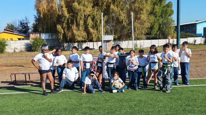 Rugby escolar vivió una jornada histórica en San Vicente de Tagua Tagua