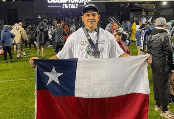 Santiago Videla hace historia: El chileno se consagra campeón de la Major League Rugby con Chicago Hounds