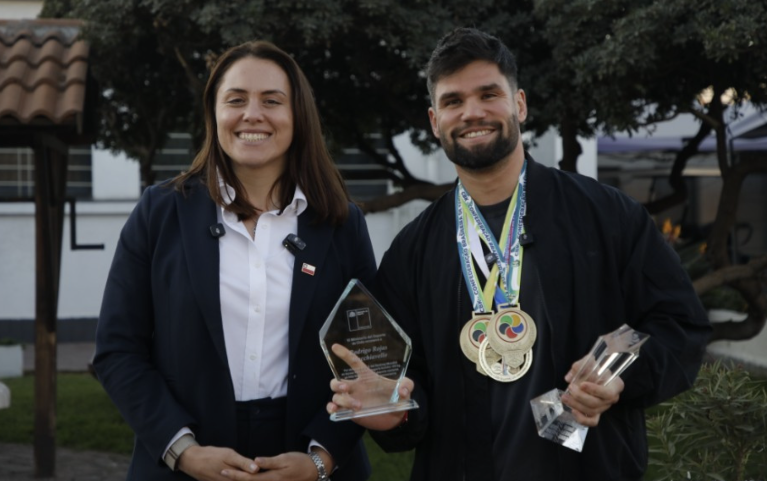 Reconocen a Rodrigo Rojas tras histórica consagración como número uno del Ranking Mundial de Karate