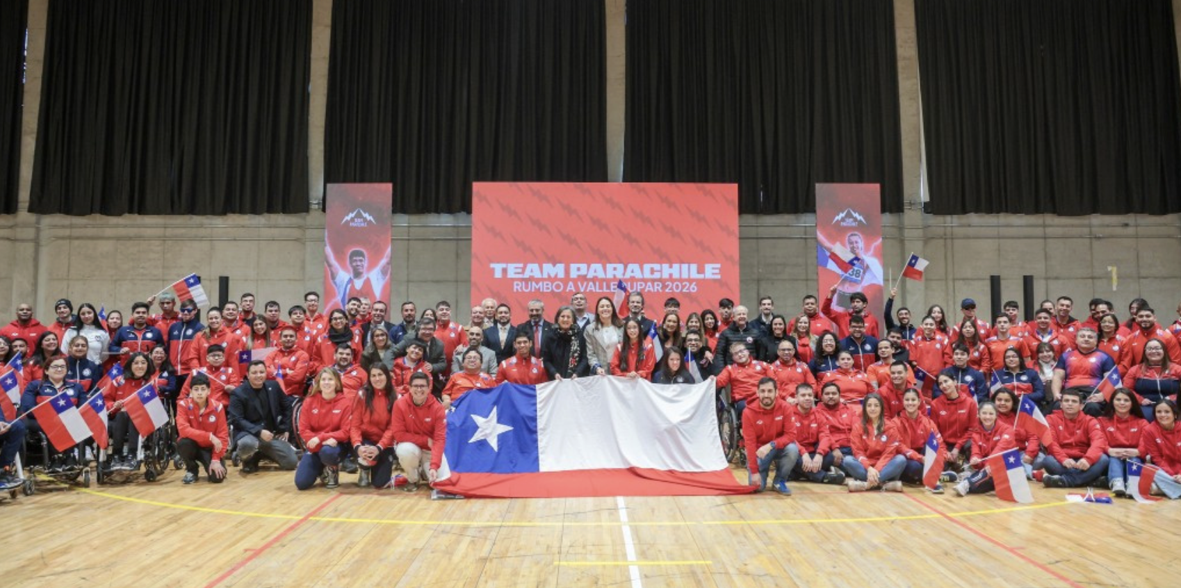Team Parachile inició su camino a los Juegos Parasuramericanos Valledupar 2026