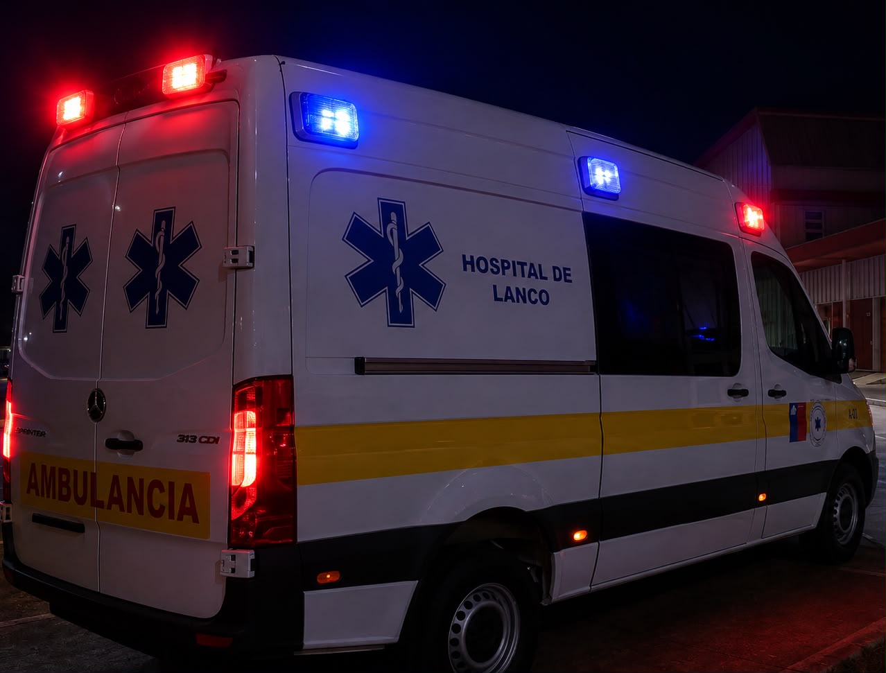 Hombre resultó con múltiples lesiones tras sufrir violento asalto en Lanco