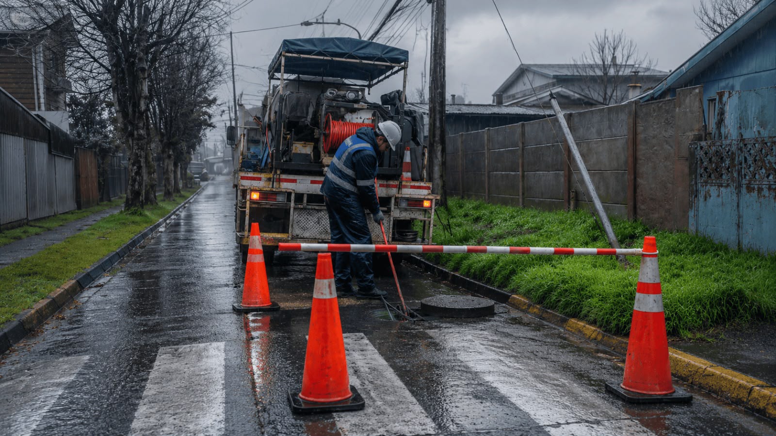 Aguas Décima refuerza llamado preventivo ante nuevo sistema frontal que afecta a Valdivia