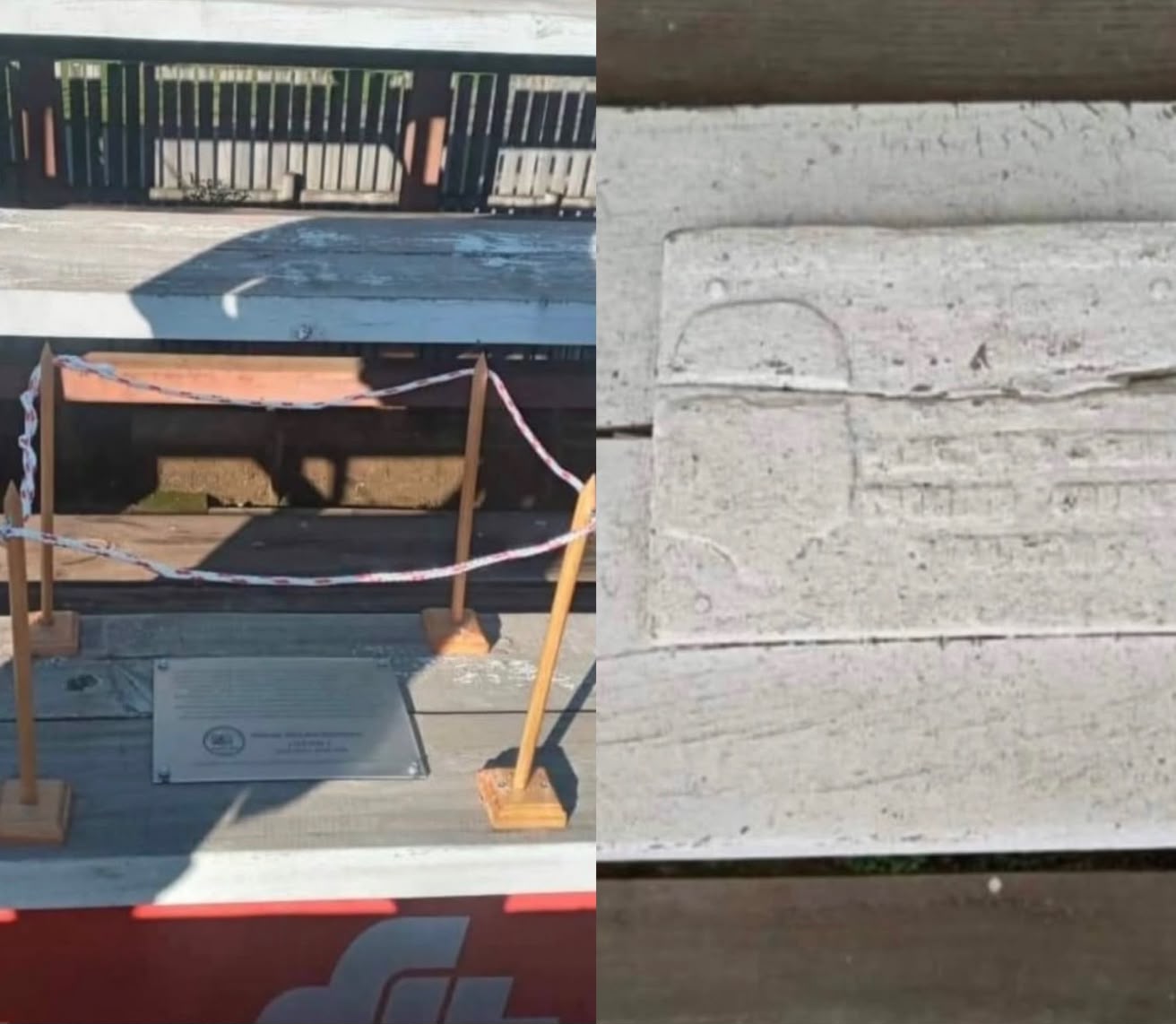 Agrupación Aguante Torreón denuncia desaparición de placas conmemorativas...<span class="font-thin text-xs"> [Leer más]</span>