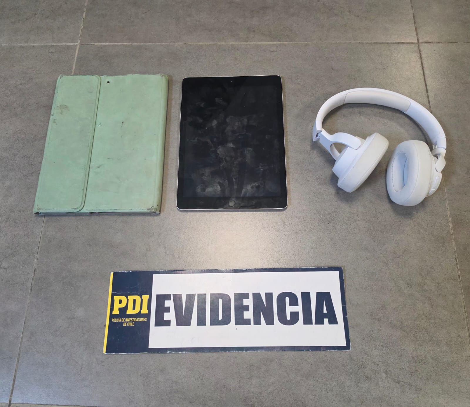 Geolocalización de un iPad permitió recuperar especies robadas y detener a hombre por receptación en Valdivia
