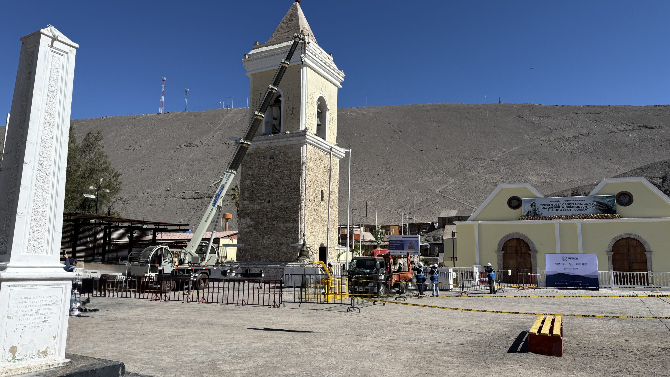 Finalizan obras de emergencia en el histórico campanario...<span class="font-thin text-xs"> [Leer más]</span>