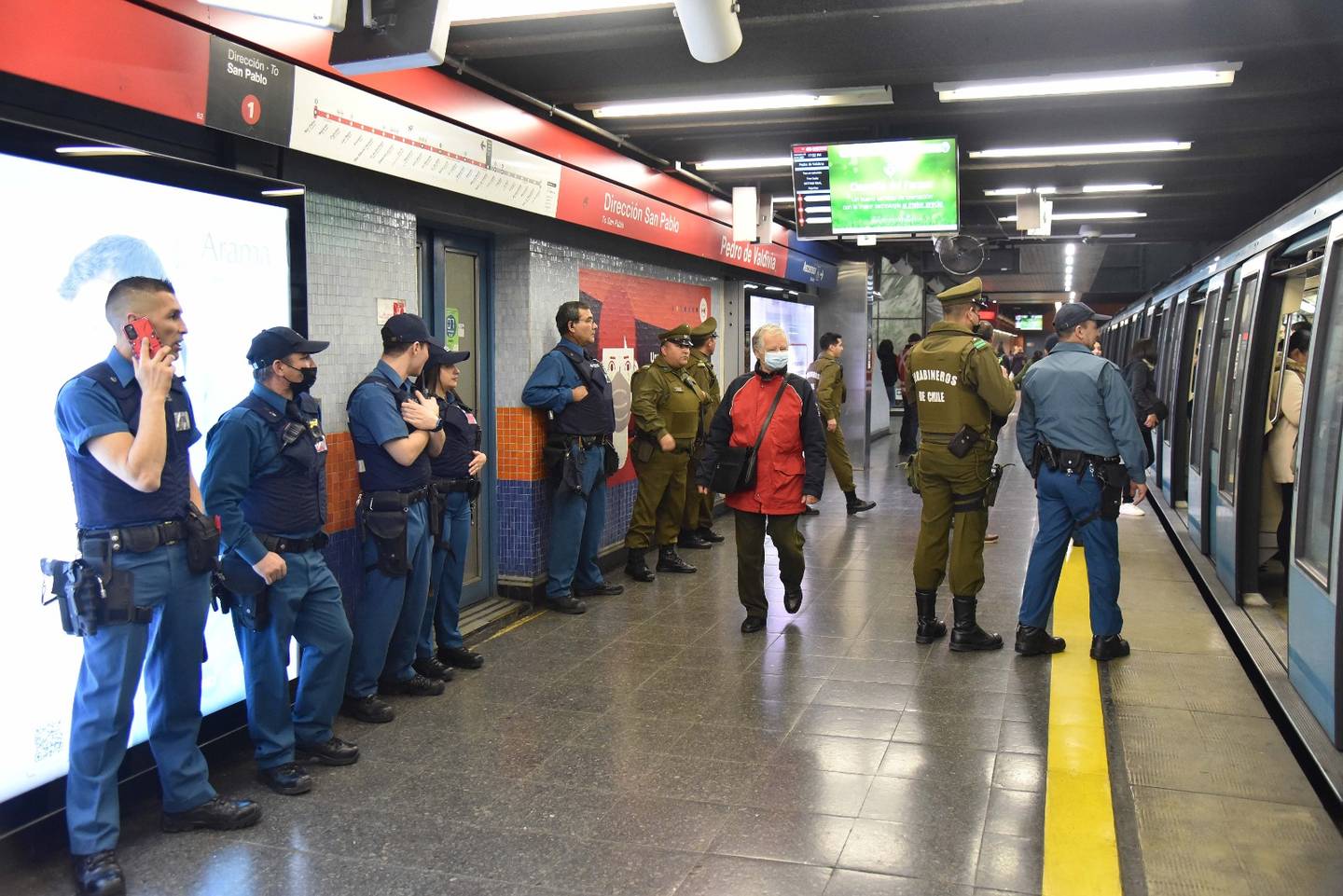 Aprobaron en general proyecto que fortalece seguridad en el Metro