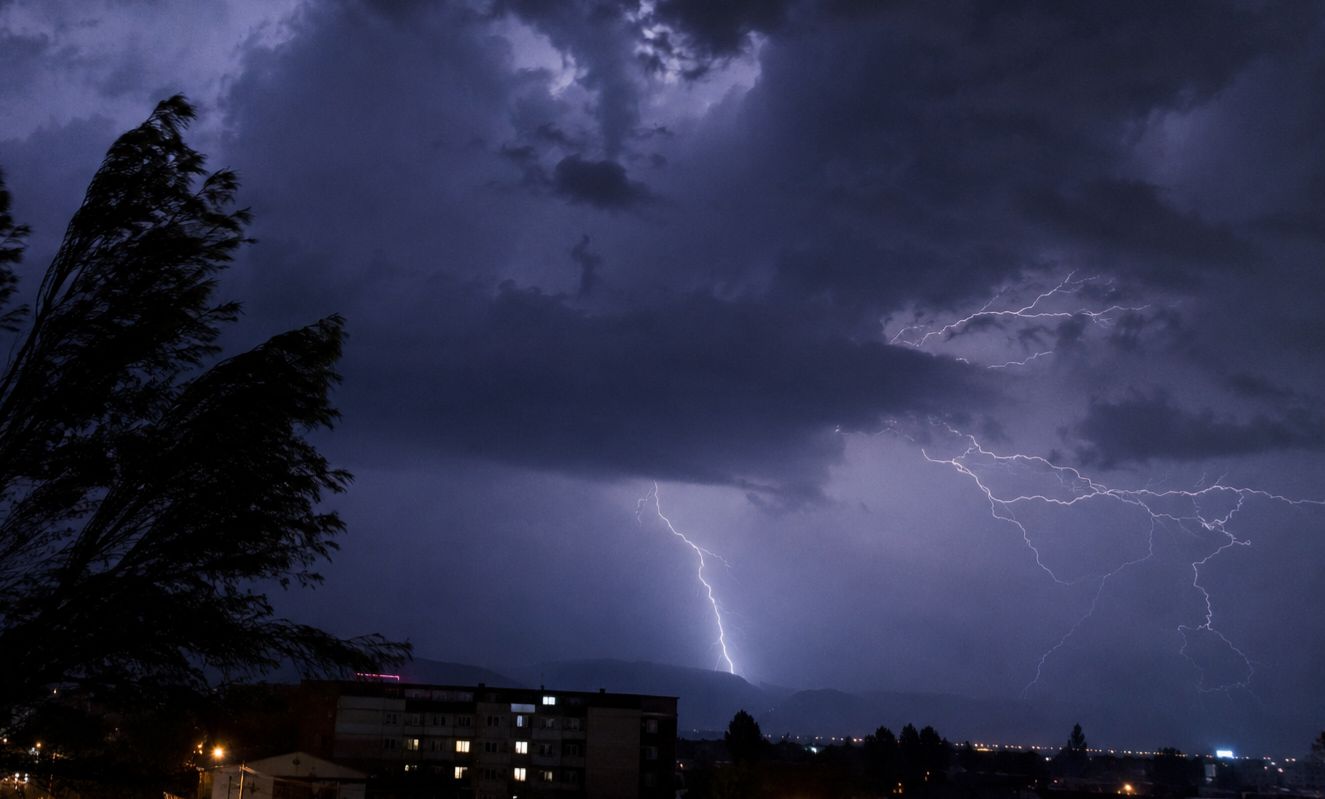 Declaran Alerta Temprana Preventiva para la Región de Los Ríos por posibles tormentas eléctricas y fuertes rachas de viento