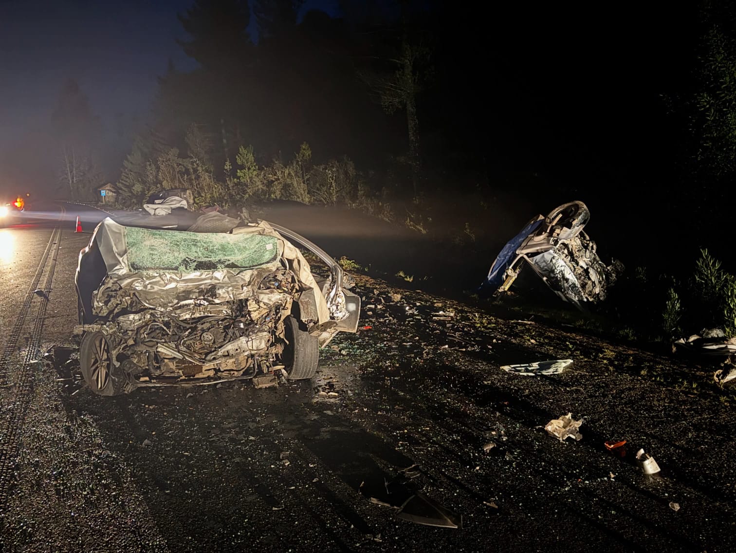 Accidente en ruta Valdivia-Paillaco dejó dos fallecidos y tres personas en riesgo vital durante inicio de Fiestas Patrias