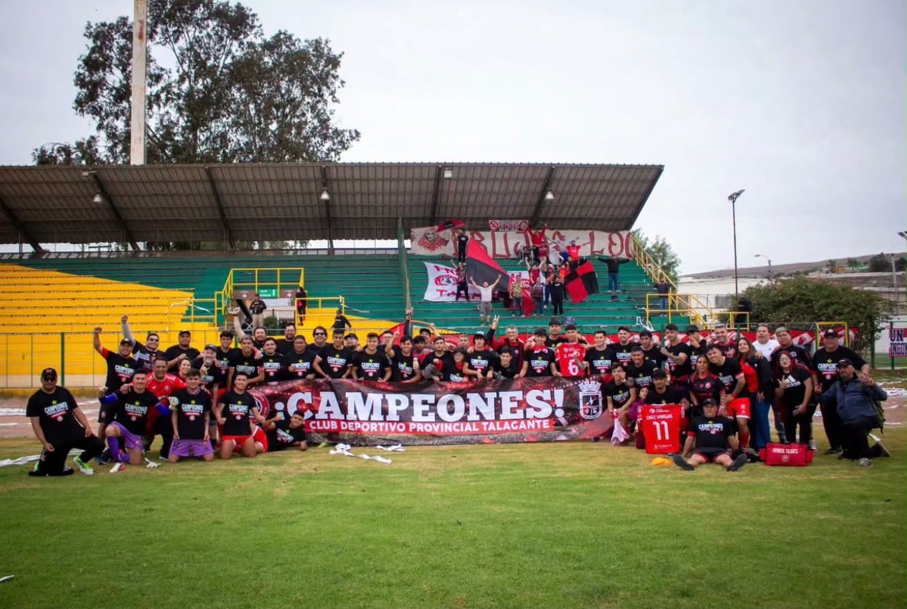 Provincial Talagante se corona campeón del Grupo Norte y asegura su retorno a Tercera A