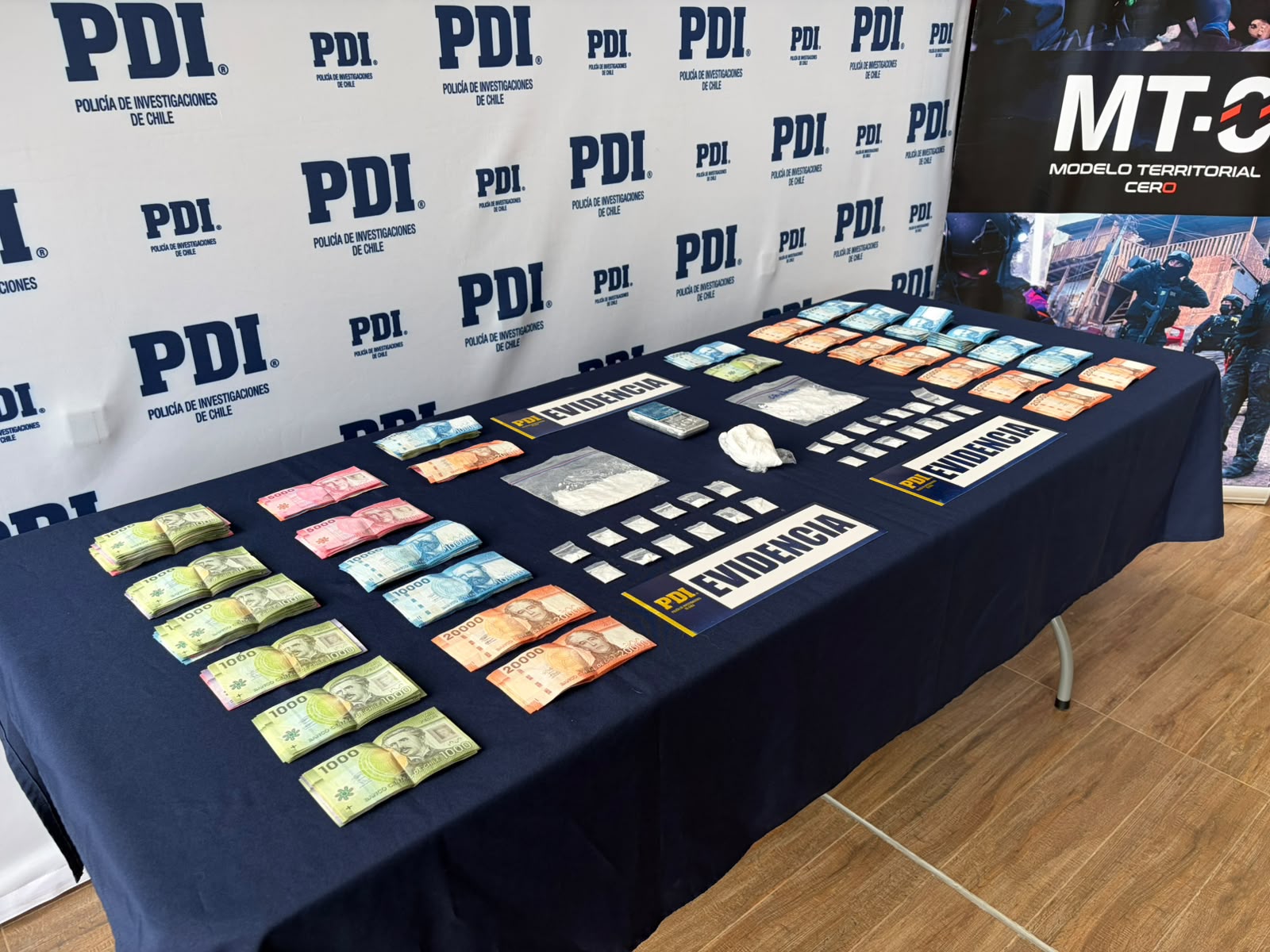 PDI detuvo a un hombre e incauta más de 142 gramos de ketamina en Valdivia