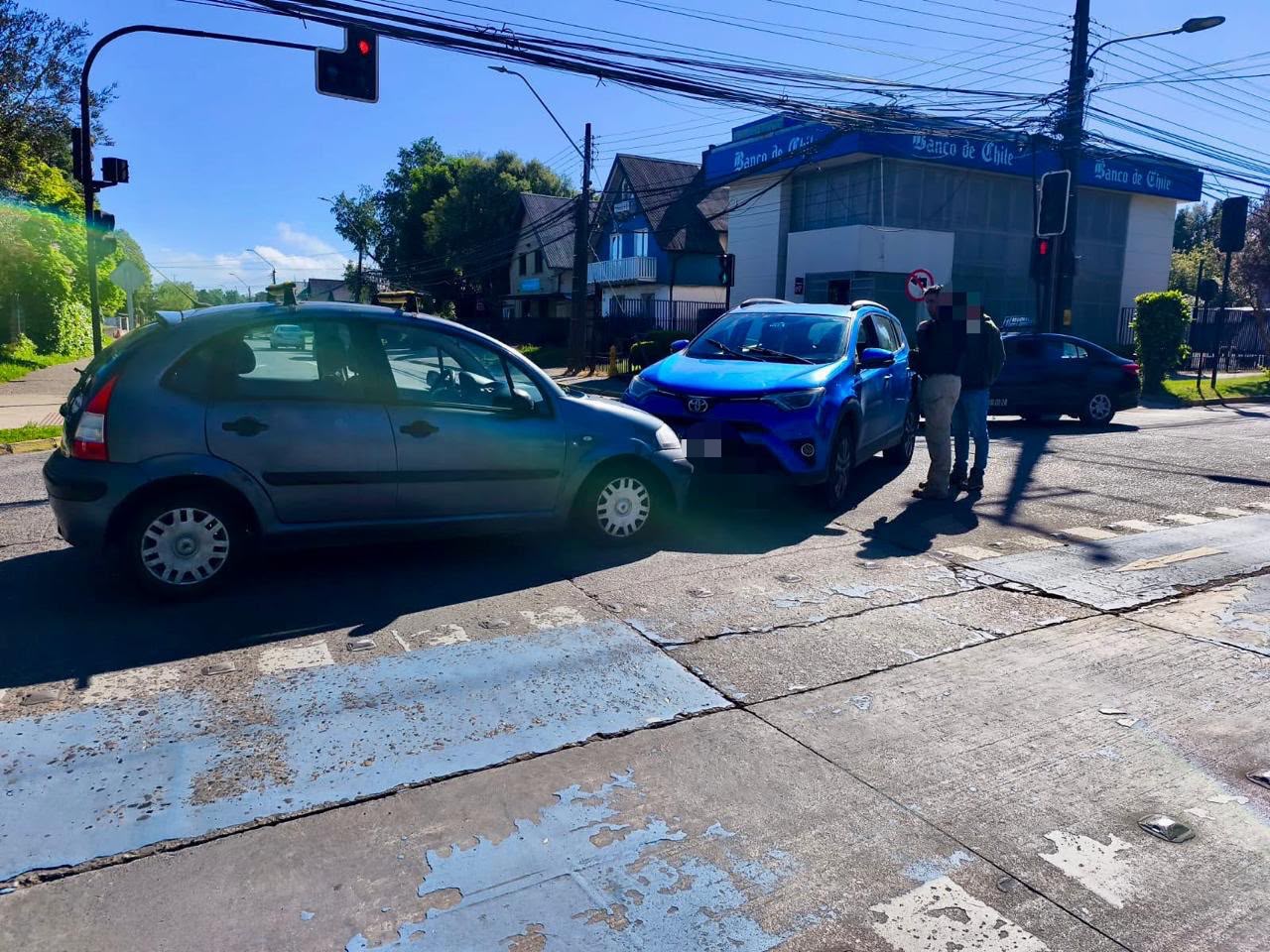 Rápida acción de Seguridad Ciudadana permite detener a conductora en estado de ebriedad en el centro de Valdivia